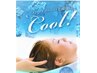 冷感クレイヘアパック　￥1.100　※その他メニューと併用価格