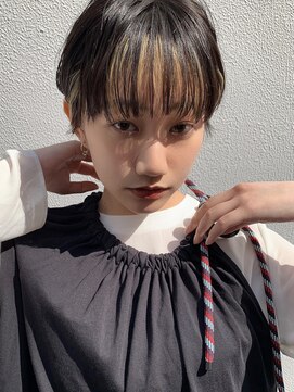 ラ ブレス なんばスカイオ(LaBless) 30代・40代ミニマムボブワンレン大人ボブインナーカラー