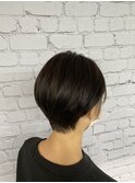 ショートボブ×前髪インナー