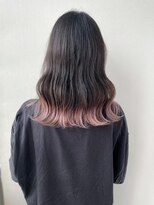 トータルビューティーハウス フラップ ミチ 野田店(total beauty house flap MICHI)&nbsp;【flap MICHI島田和也】裾カラーピンクベージュ