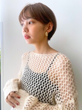 ケーツー あべのキューズモ－ル店(K-two) [K-two]小頭ショートヘア シースルーバング[天王寺/阿倍野]