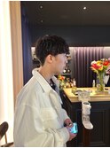 癖毛風パーママッシュショート
