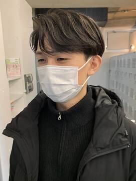 バイフィフス 原宿/表参道(by fifth) ◇センターパート ニュアンスパーマ 韓国ヘア コンマヘア