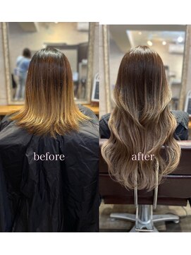 ルフレ 新宿本店1st(Reflet) 【PULLEXTE】グラデーションカラー