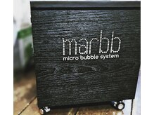 全てのお客様に使用“魔法のバブル”marbbで《頭皮とキューティクルの汚れがスッキリ☆》