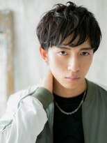 モッズヘア メン 南越谷南口店(mod's hair men) 重め短髪ニュアンスパーマでソフトなラフマッシュS南越谷