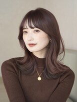 アンアミ シブヤ(Un ami shibuya) 【Unami】池田　大人ミディアム『上品な顔まわり×くびれヘア』