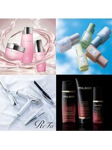 オージュア・リファなど人気アイテムが揃うサロン♪自宅でゆっくり選べる公式オンラインショップも◎