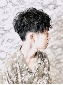 メンズパーマ/ツーブロック/マッシュショート