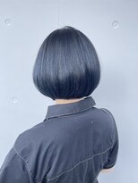 カリーナコークス 原宿 渋谷(Carina COKETH) ブルーブラック/暗髪カラー/インナーカラー/ダブルカラー/韓国風