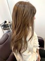 ヌースヘアー nous hair 透明感のあるベージュカラー