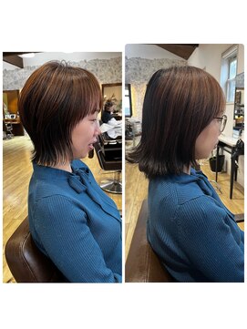 シンズ 仏生山店(SHIN'S) レイヤーボブ