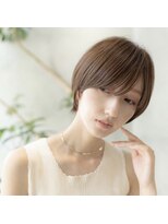 オースティン 調布アミックス(AUSTIN)&nbsp;大人かわいい前髪セシルカットココアブラウンフリンジウェーブ