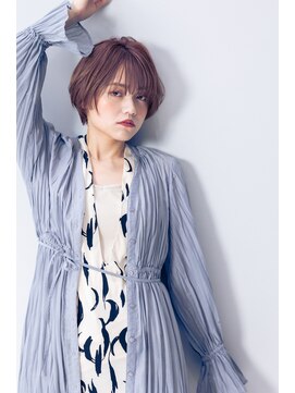 ブリング バイ スノードロップ 吉祥寺(BRING by Snowdrop) 切りっぱなしボブ/エアリーロング/美髪/ピンクブラウン/吉祥寺