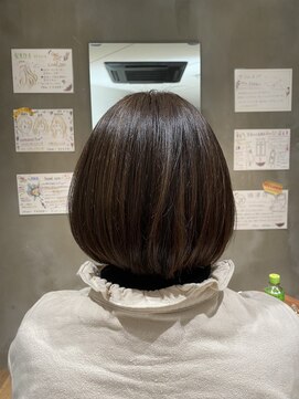 キコーヘア(kiko hair) 【丸みボブ/白髪ぼかし/脱白髪染め】吹田/岸辺/千里丘/江坂/正雀