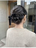 結婚式セット 二次会ヘアセット ヘアセット ボブアレンジ 山中