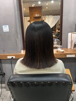 スイート ヘアデザイン(Suite HAIR DESIGN)&nbsp;髪質改善ストレート×外はねボブ