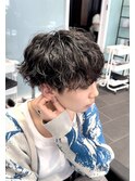 マニッシュ/ショート/刈り上げ/ツーブロック/波打ちスタイリング