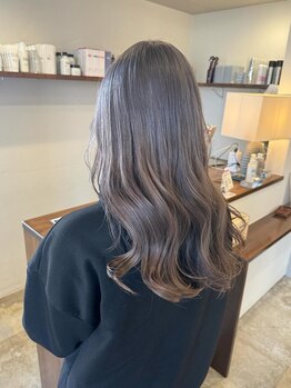 エファッセ 鴻巣2号店(efface)の写真/大人綺麗なスタイルを☆上品な艶感＆透明感カラー☆旬なカラーやおしゃれな脱白髪染ハイライトが人気です♪