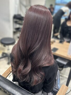 エヌアイ オモテサンドウ(ni omotesando) ☆うるつやラベンダーピンクカラー 学割U24☆