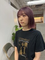 ナンバースリー 綱島店(Number Three)&nbsp;カシスピンクボブ【Number Three 綱島店】