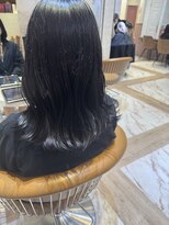 ロンドローズ 名古屋(Lond damaskRose)&nbsp;顔周り ダブルカラー 名駅 ブリーチ 髪質改善 ボブ 韓国 872