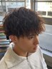 【TAKA指名限定】カット＋前処理剤＋パーマ＋ケアプロ超音波トリートメント