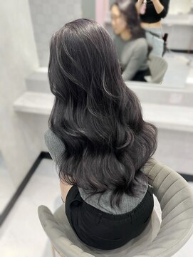 ジーナ 名駅(XENA.) ラベンダーグレージュ/グレージュ/ブリーチカラー