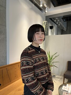 ミリ(milli Produce by ITAKURA) ミニボブ前上がり