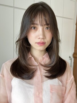 ロンドアンメゾン 原宿(Lond un Maison.) 髪質改善◎艶ロング×レイヤーカット/オリーブベージュ[原宿]