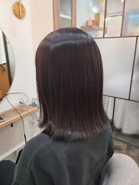 シア 春日部店(SHEER) 切りっぱなしロブ/SHEER春日部店