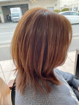 ファム 十日市店(femme) くびれミディアムレイヤー