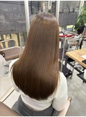 艶々なのに柔らかい髪でメロメロ♪