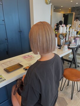 ラグ バイ シゲルカットクラブ 神田久志本店(lag) ベージュカラー