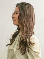 アース 溝の口店(HAIR&MAKE EARTH)&nbsp;ふんわりロングレイヤー[溝の口/髪質改善/縮毛矯正/白髪ぼかし]