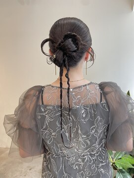 マルケ ドゥ マッシュ(MaruQuee de mashu) ヘアセット/ココアブラウン/チャコールグレー／梅田