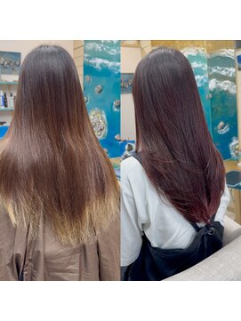 ラニハナクドウ(lanihana.kudo) #コーラルヘイズ#暖色系カラー#イルミナカラー