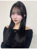 福井/韓国風/艶髪/髪質改善/暗髪/駅前/顔周り/レイヤーカット
