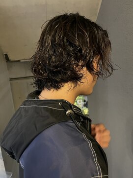 アルカナ 明治神宮前原宿(ARCANA) メンズボブ　ボブパーマ　グランジパーマ　スパイラルパーマ