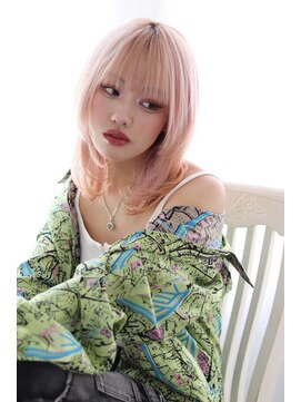 ビューティーアンドフリーハコ(Beauty&Free HACO) 10代20代30代ペールピンクウルフ