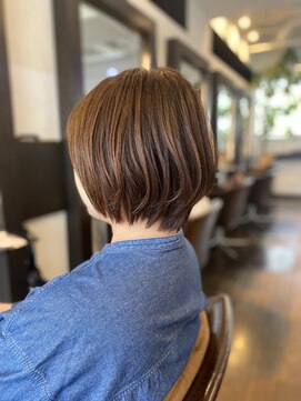 アトリエファゴ ハナミズキ店 【Chikano】丸みショート