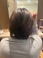 ブロッサム 東久留米店(Blossom)&nbsp;前髪あり◎大人ミディアム×ひし形シルエット春ヘア