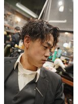 フォーコーナーズカットショップスリーセント 栄(FourCornersCutShop 3/cent) スパイラルパーマ