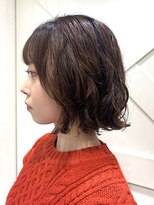 ハウス(HAUS.)&nbsp;コテ巻き風ボブパーマ