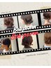 【大人気カラー&コテ巻きパーマ】cut+カラー＋コテ巻き風パーマ＋TR￥26,400