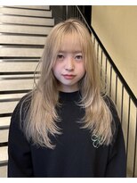 イーチ 吉祥寺(EACH)&nbsp;【小田大樹】ふんわりエアリーレイヤー/ミルクティーカラー