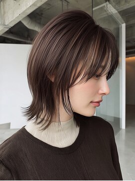 ラル 水戸県道50号店(Lalu.) イメチェン/ピンクベージュ/アンブレラカラー/前髪/水戸