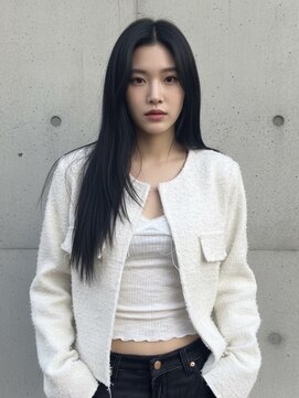 エイチ ウルフカット 大阪梅田(811) レイヤーボブヘアカラーバレイヤージュ50代くるみちゃんヘア