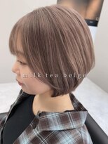 バディ 中野駅前店(BUDDY)&nbsp;ミルクティーベージュ/イルミナカラー【中野美容室】