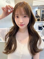 ジーナ 浦和(Zina)&nbsp;髪質改善*大人ガーリーくびれグレーブラウン*美髪【Zina浦和】